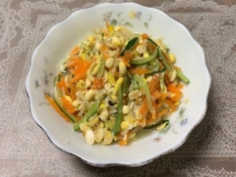 豆もやしの塩糀ナムル